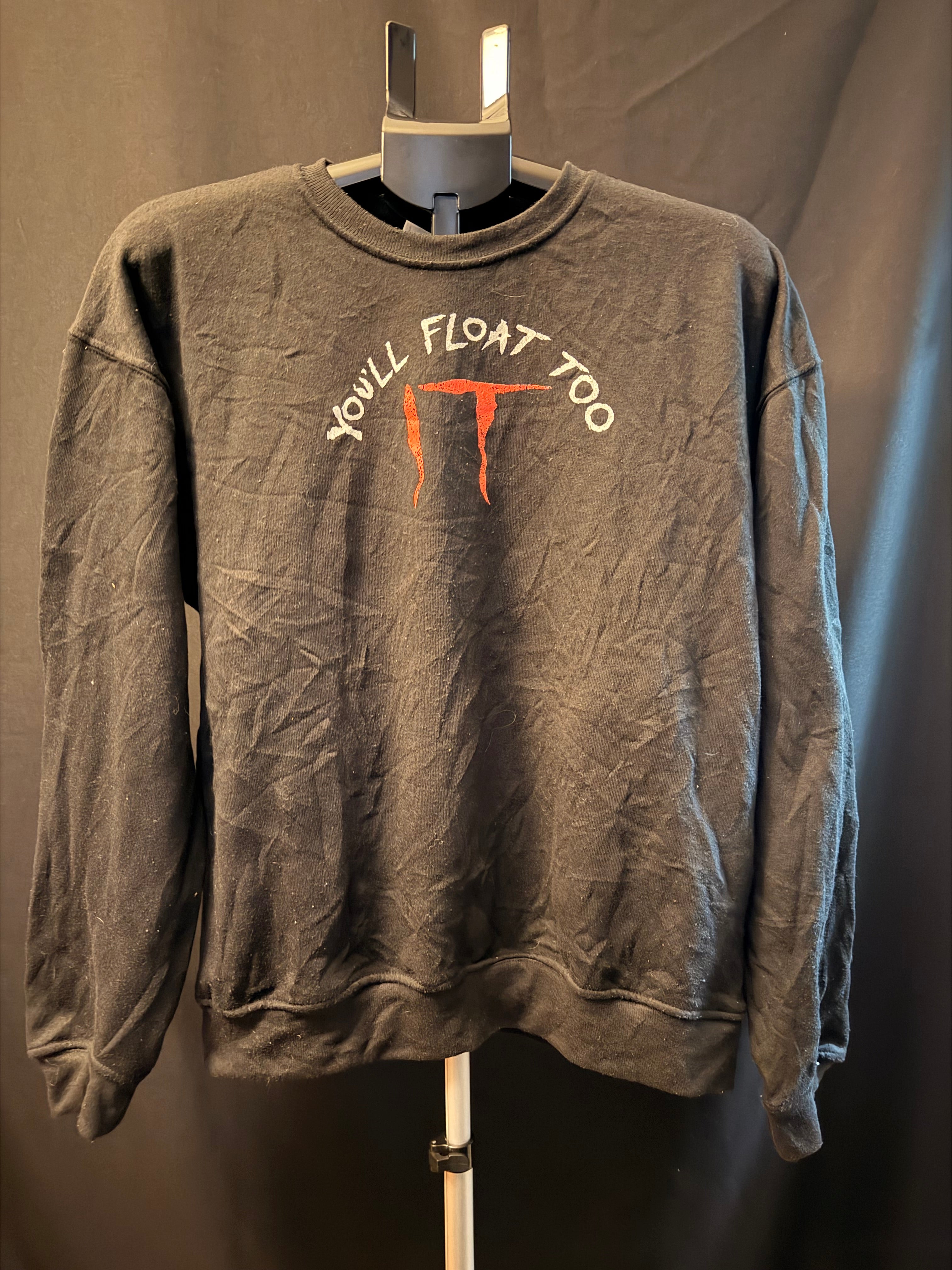 IT "You'll Float Too" Sweatshirt (M)