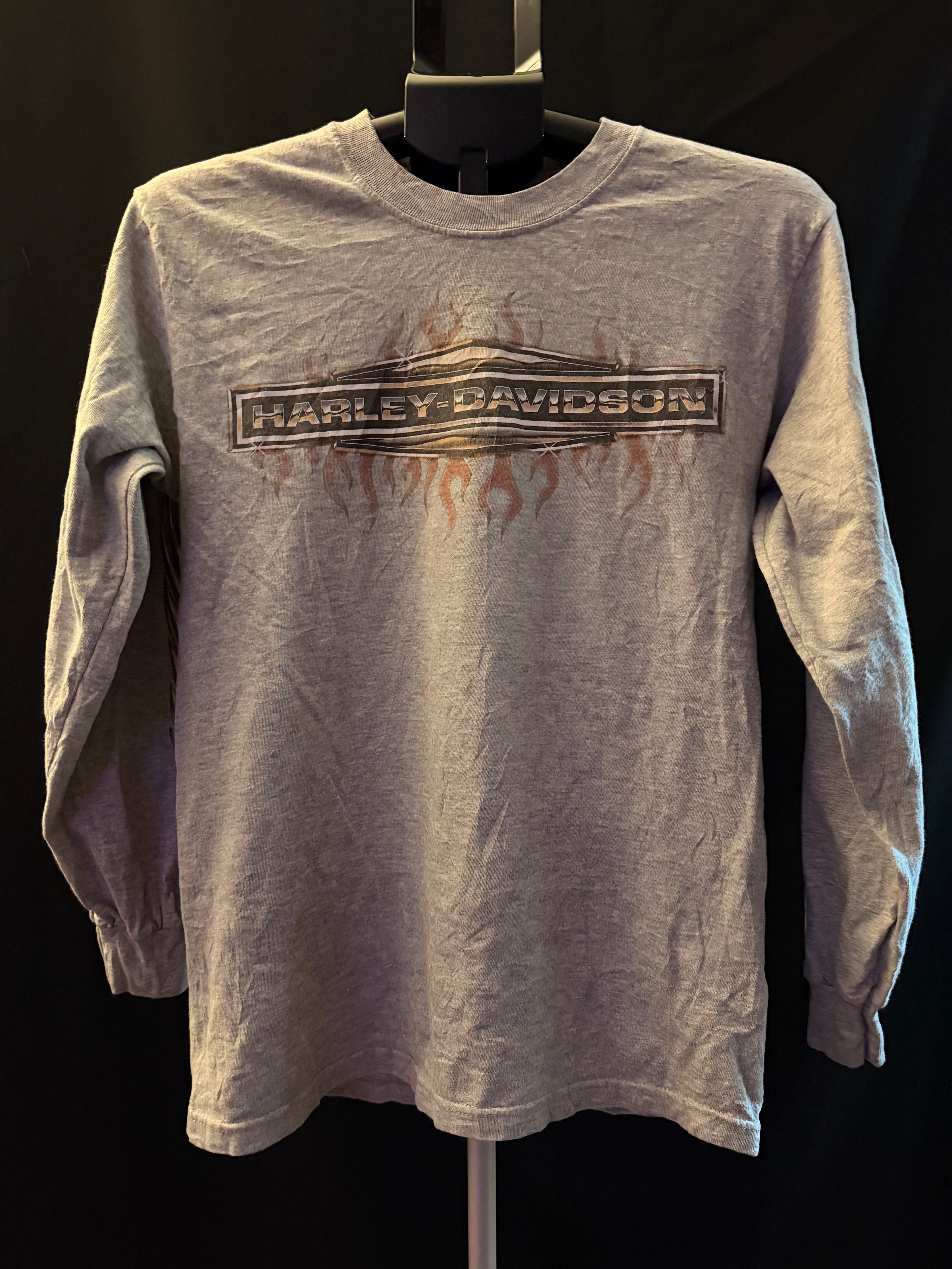 Rare Harley Davidson Long Sleeve Shirt (S)