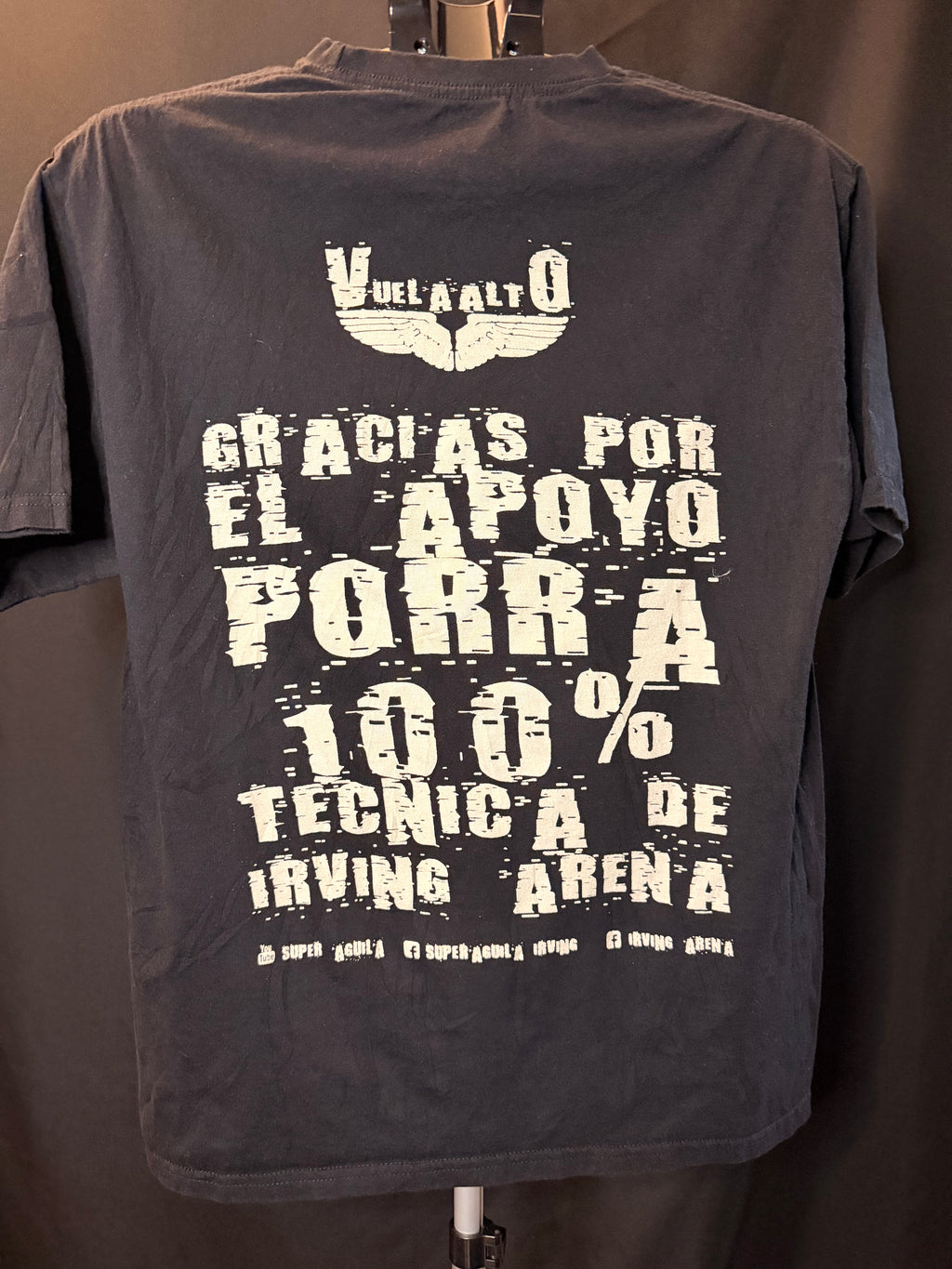 Rare Super Aguila Lucha Libre Shirt (L)