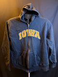 Russell Vintage Iowa Full Zip Hoodie (L)
