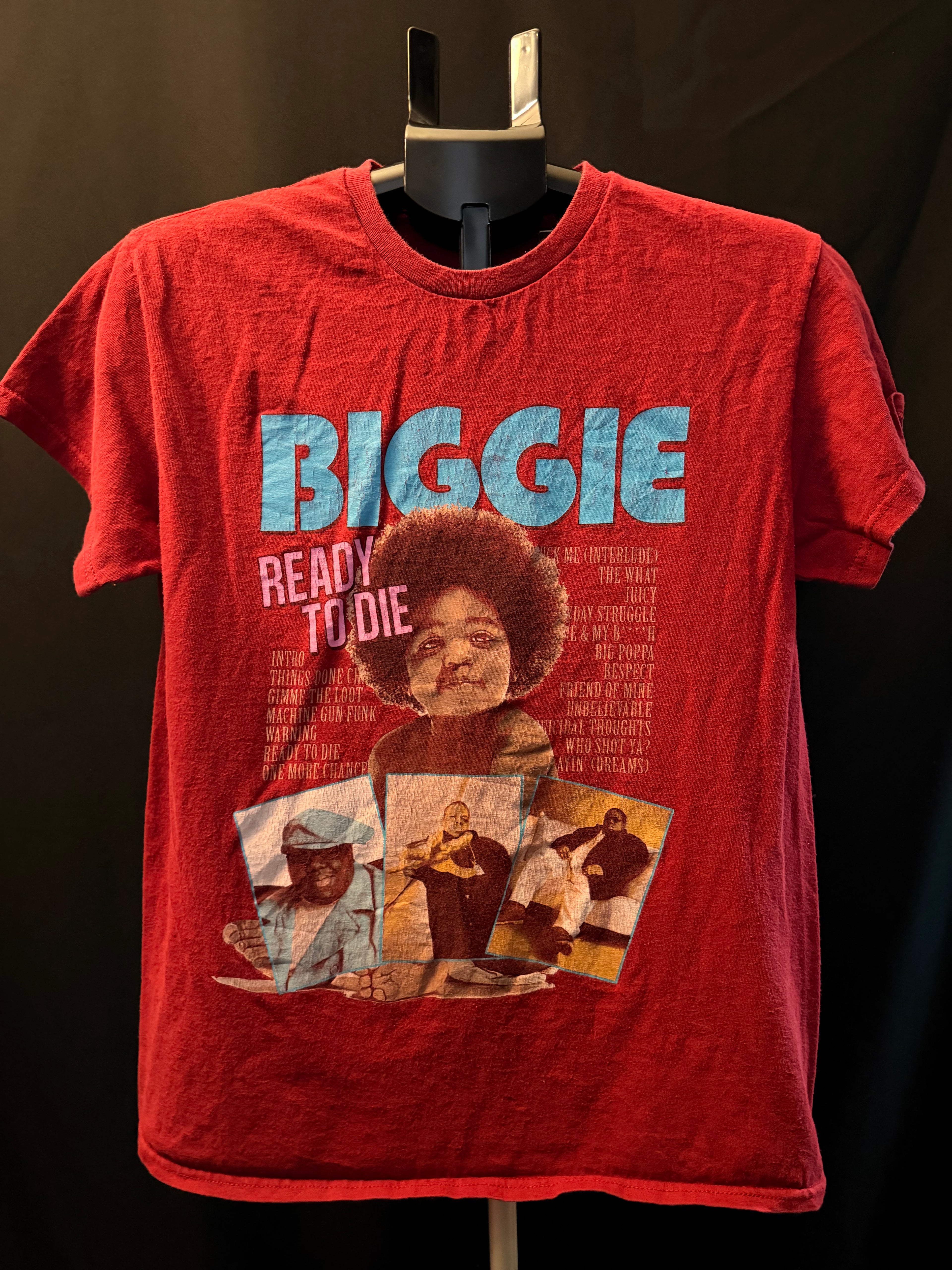 Notorious BIG Ready To Die Shirt (M)