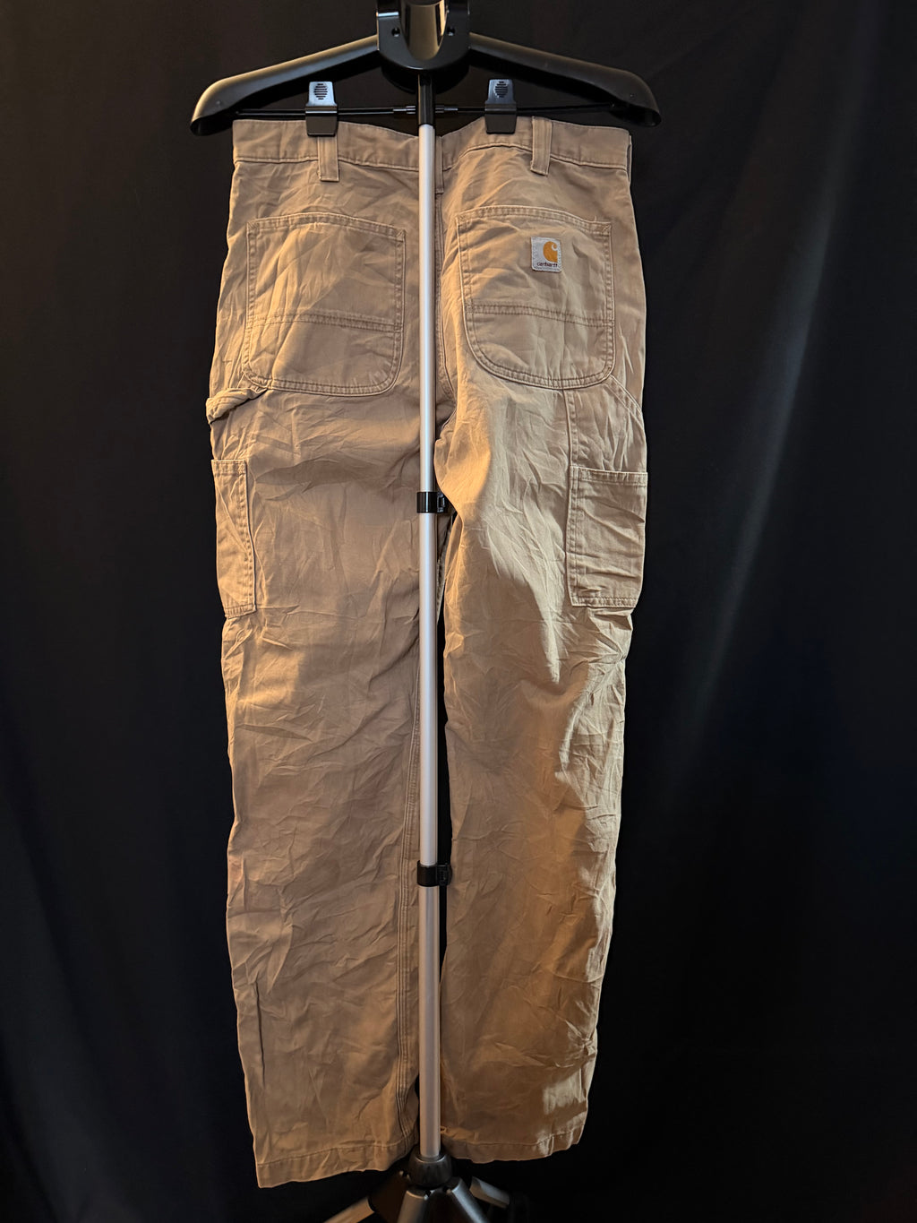 Carhartt Khaki "Duck Canvas" Utility Jeans (32x34)