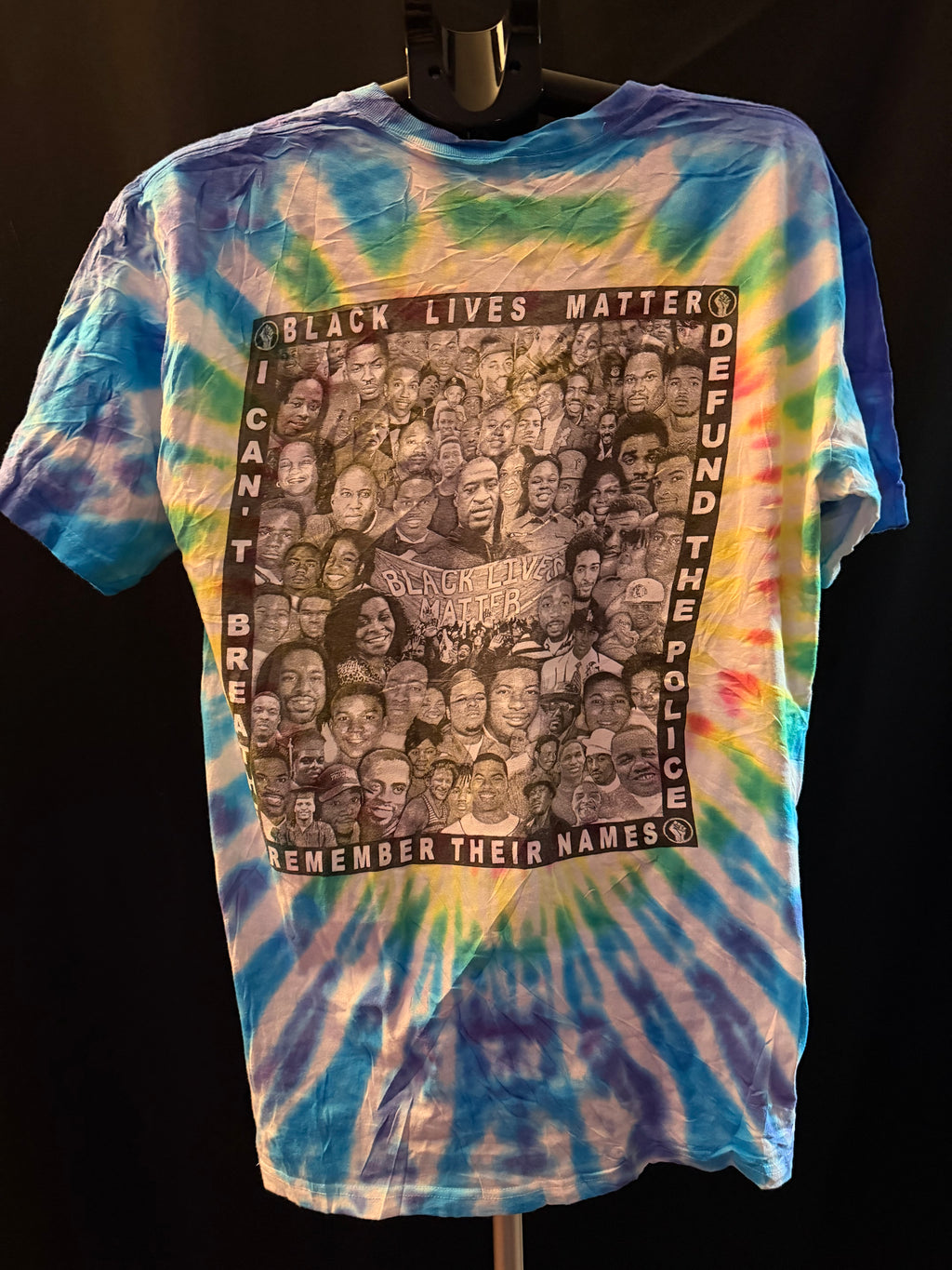 BLM Tie Dye Shirt (L)