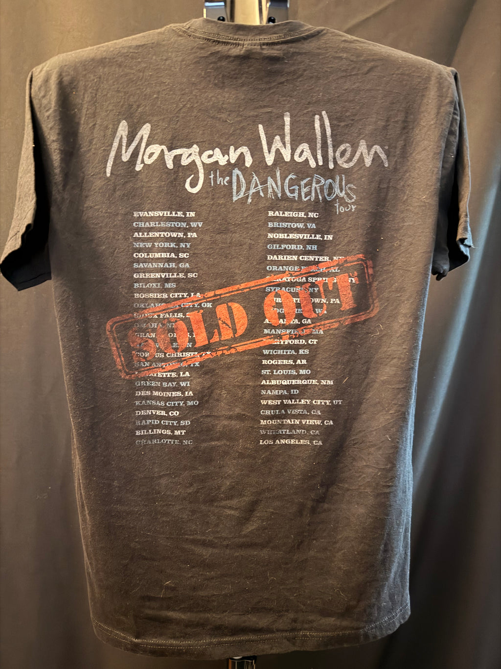 Morgan Wallen Dangerous Tour Shirt (M)
