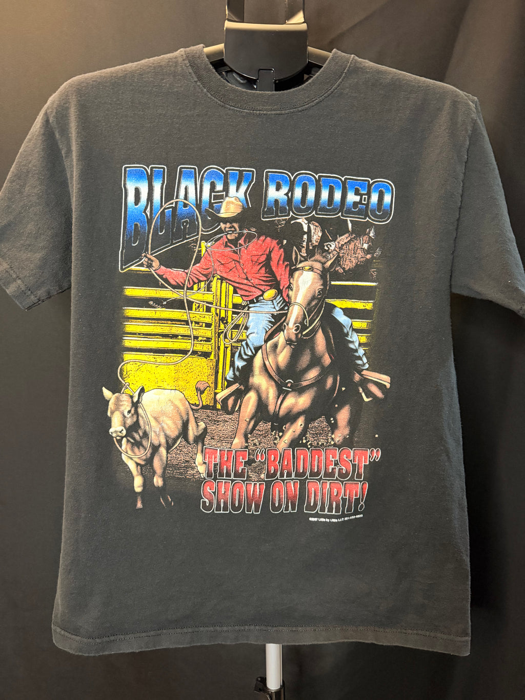 Vintage RCA Black Rodeo Shirt (M)