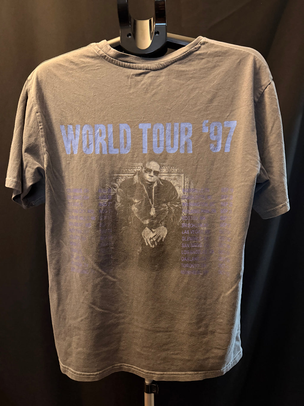 Notorious BIG King Of Brooklyn Tour Shirt (S)