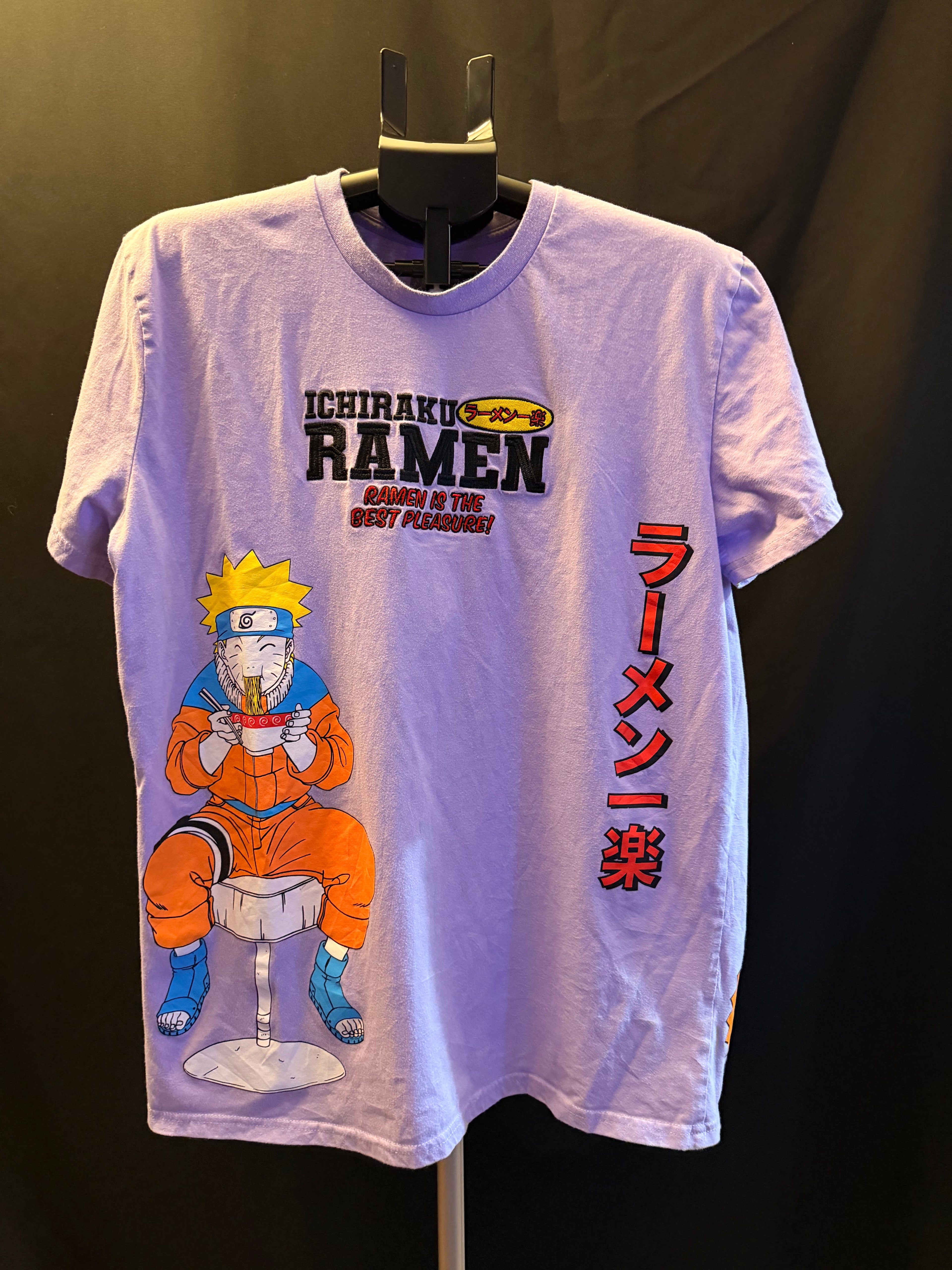 Naruto Ichiraku Ramen Purple Shirt (XL)