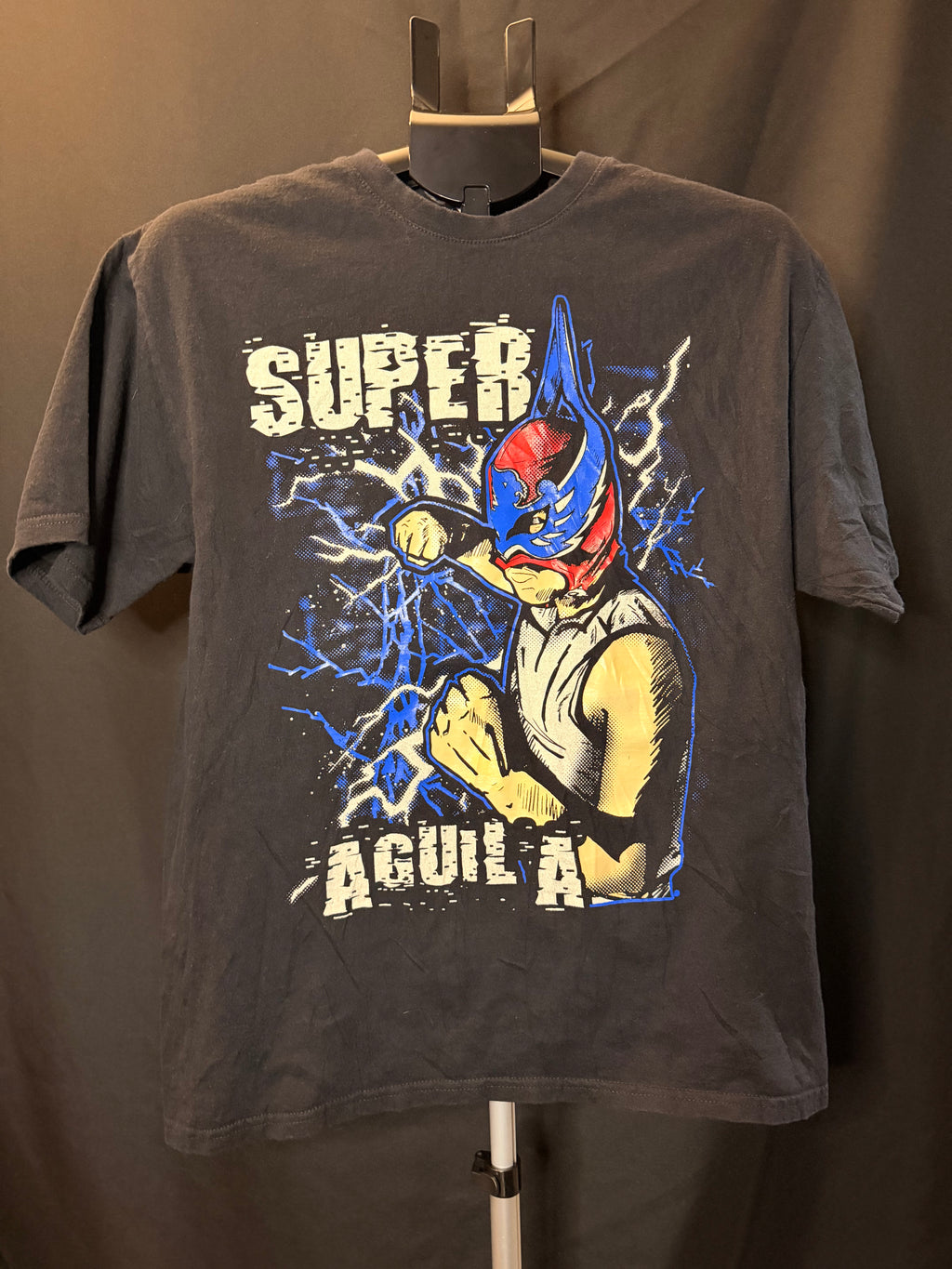 Rare Super Aguila Lucha Libre Shirt (L)