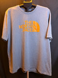 The North Face Grey & Orange Logo Shirt (2X)