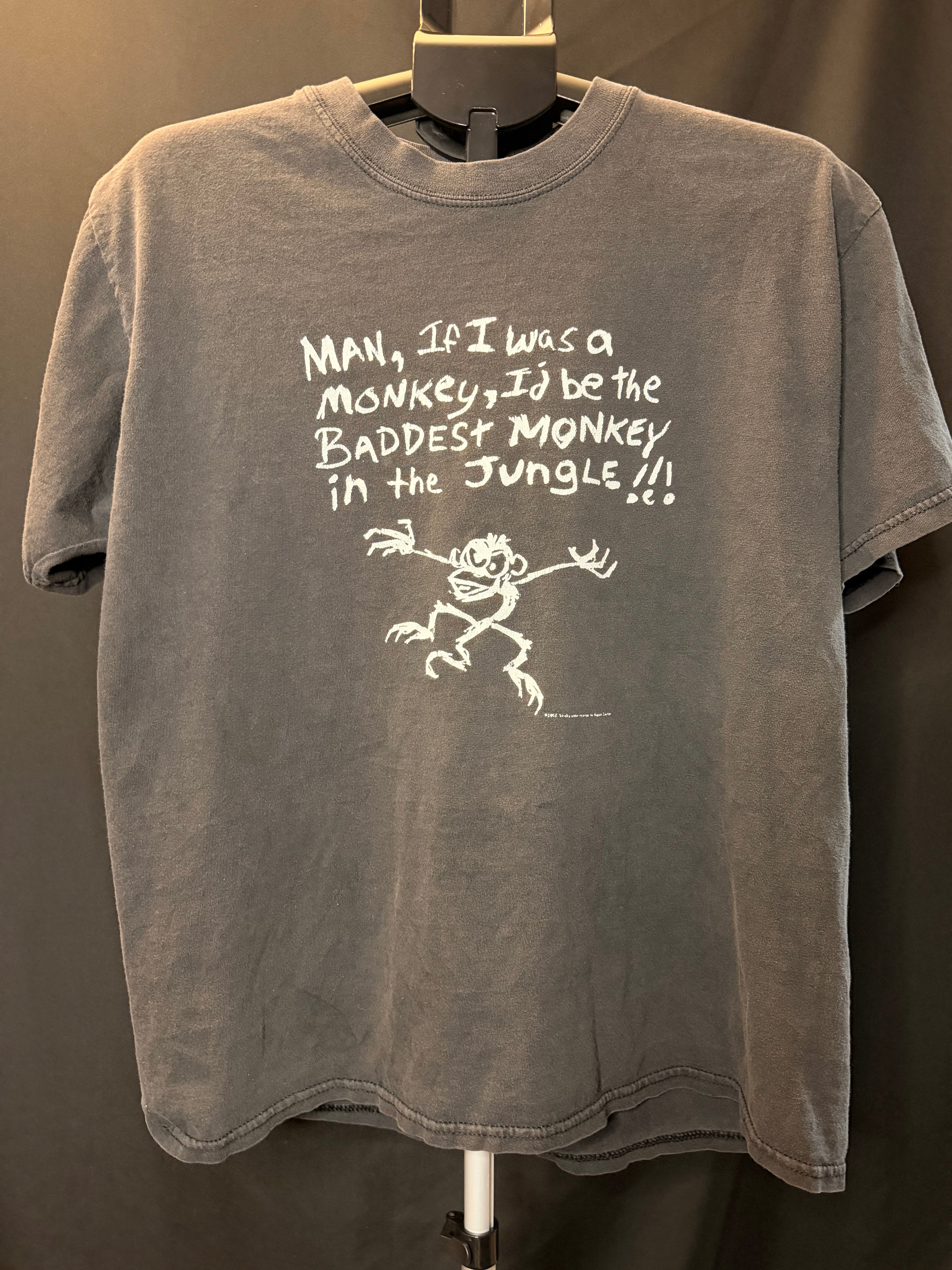 Vintage 90s Monkey Graphic Shirt (L)